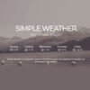 Simple Weather Plugin