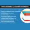 WooCommerce Category Accordion